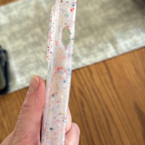 IPhone 13 Pro Otterbox Core Series Case with Mag Safe - White Funfetti - Picture 4 of 5